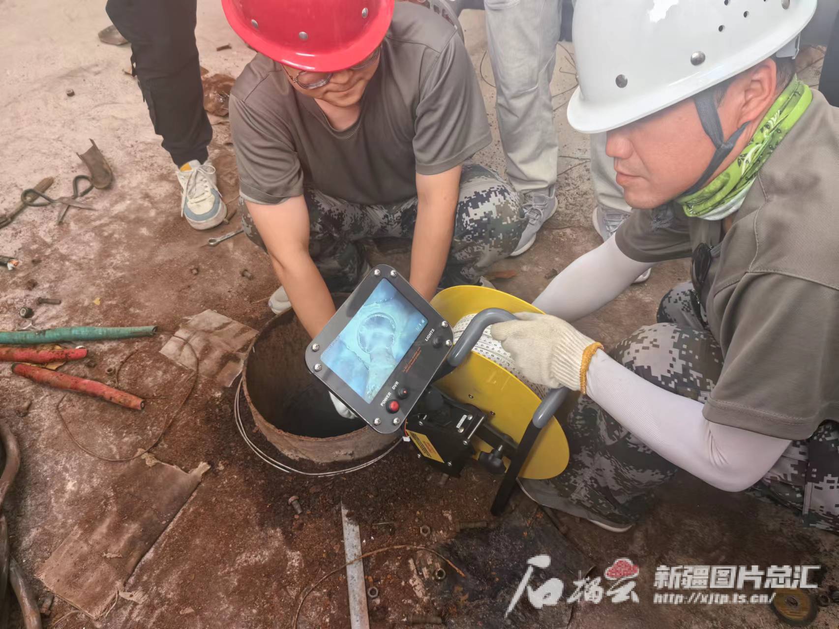 保供水乌鲁木齐地下水水厂为抽水泵“体检”(图2)